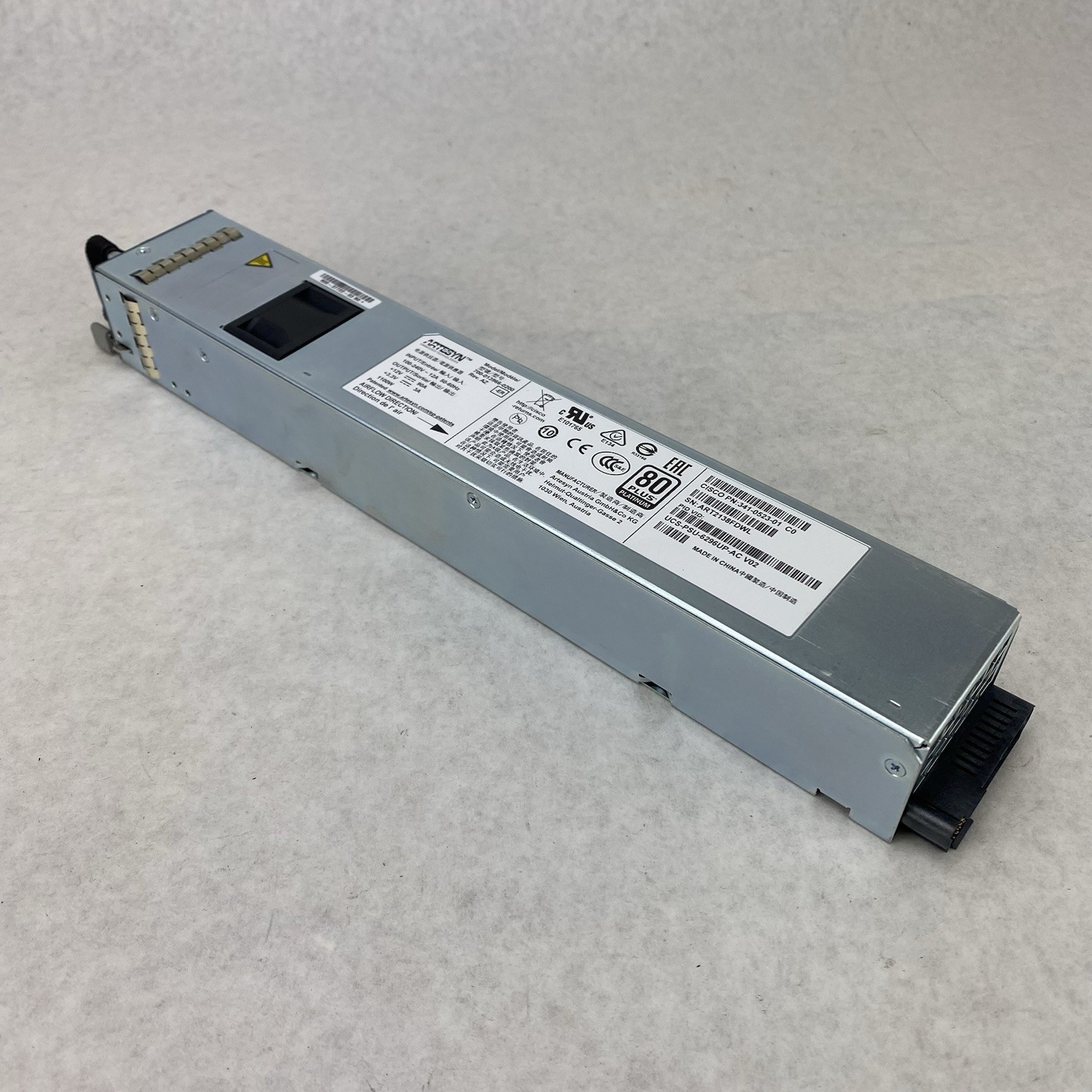 Artesyn 700-013966-0200 1100W Server Power Supply Power Tested