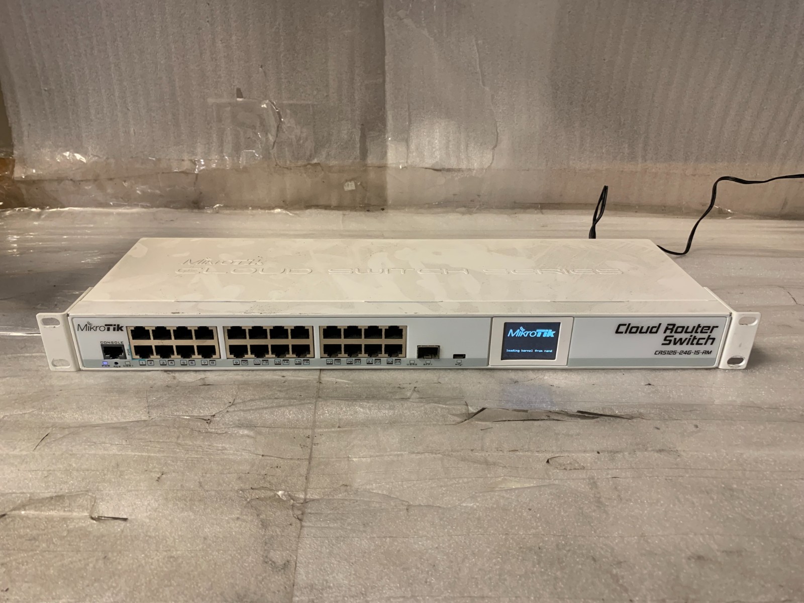 MikroTik Cloud Router Switch CRS125-24G-15-RM-24 Port Ethernet Switch