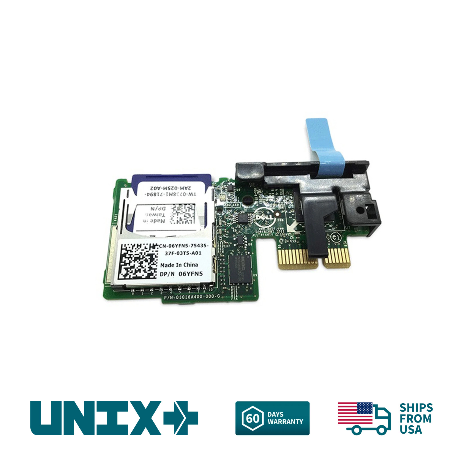 Dell 06YFNS Dual SD Internal Digital Sentry Module IDSM for PowerEdge R620 R720