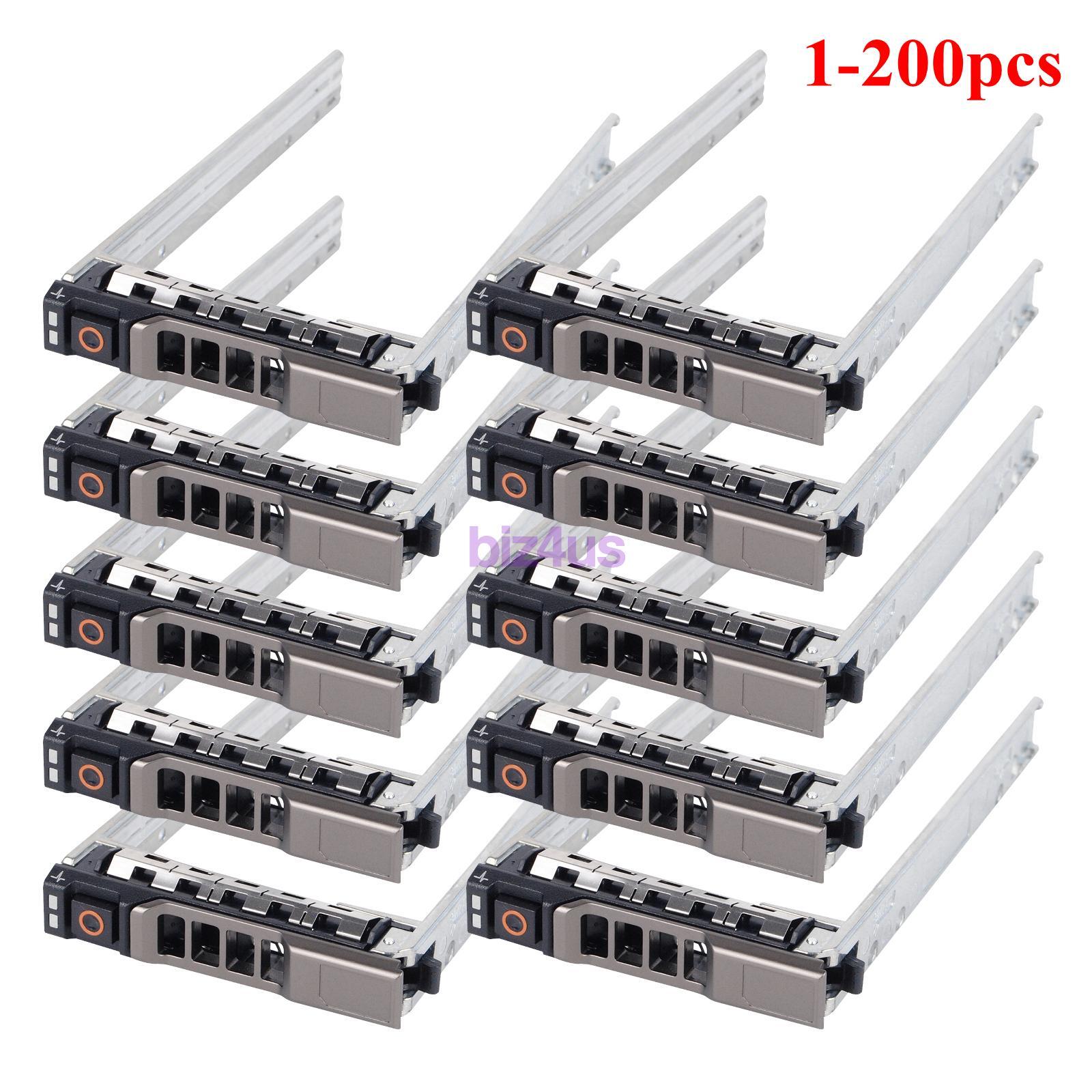 Lot 2.5″ Metal Hard Drive Caddy Tray for Dell R720 R730 R730XD R620 R710 G176J