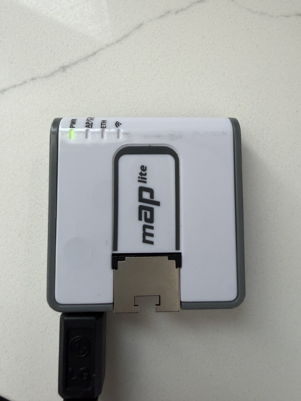 MikroTik RBmAPL-2nD 2GHz mAP lite access point 802.11bgn 2×2 PoE in