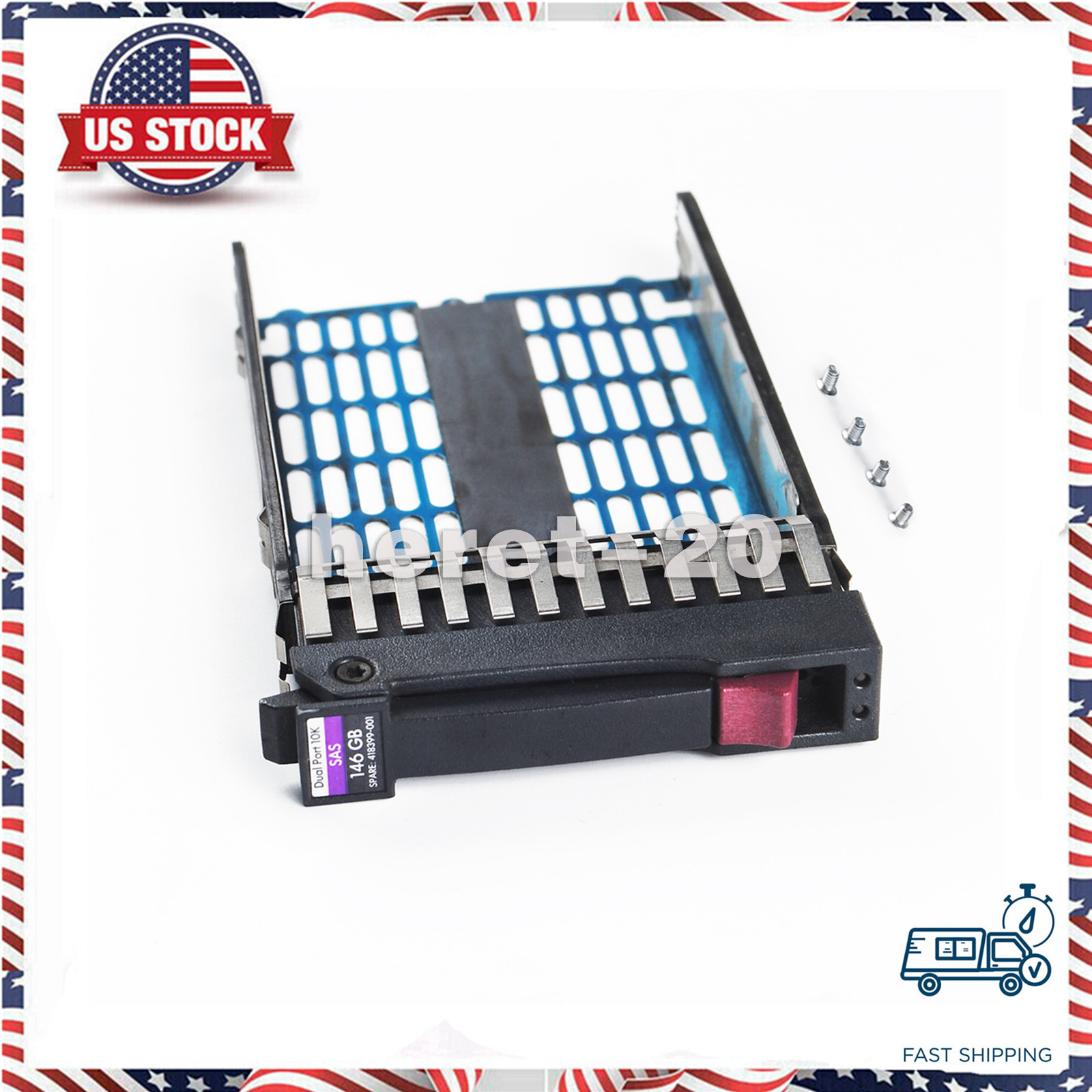 New For HP 2.5″ 378343-002 SATA SAS Tray Caddy DL380 DL360 G6 US Shipping