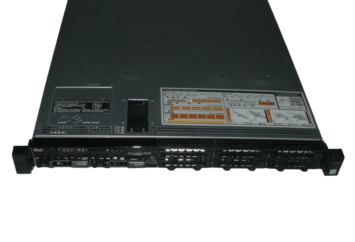 Dell Poweredge R630 2x Xeon E5-2630 v3 2.4ghz 16-Cores / 64gb / H330 / 2x Trays