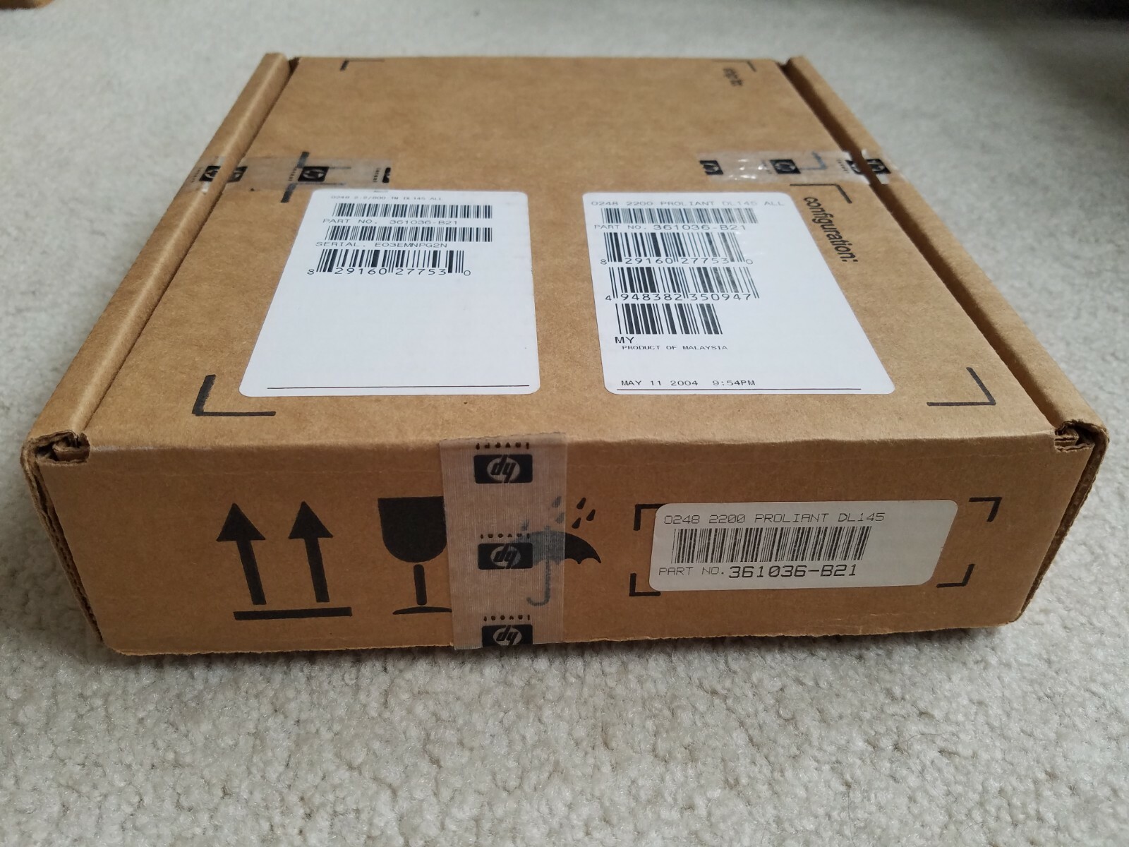 NIB AMD Socket 940 CPU for HP server (2.2GHz Opteron 248, OSA248CEP5AL)
