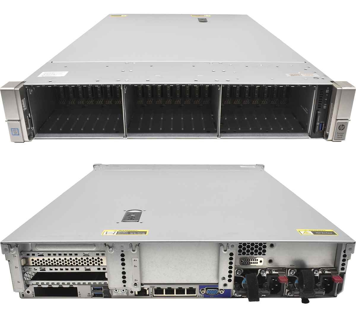 HP ProLiant DL380 Gen9 2U No CPU RAM P440ar 2x HS Expander 1 Riser 24Bay 2.5