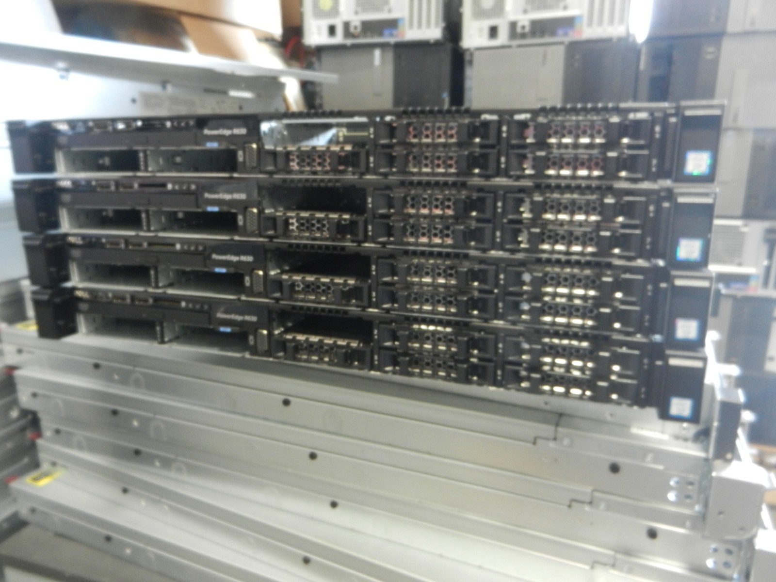 4X LOT – Dell PowerEdge R630 DUAL Xeon E5-2680 v3 @ 2.50GHz / 64GB – CONNECTICUT