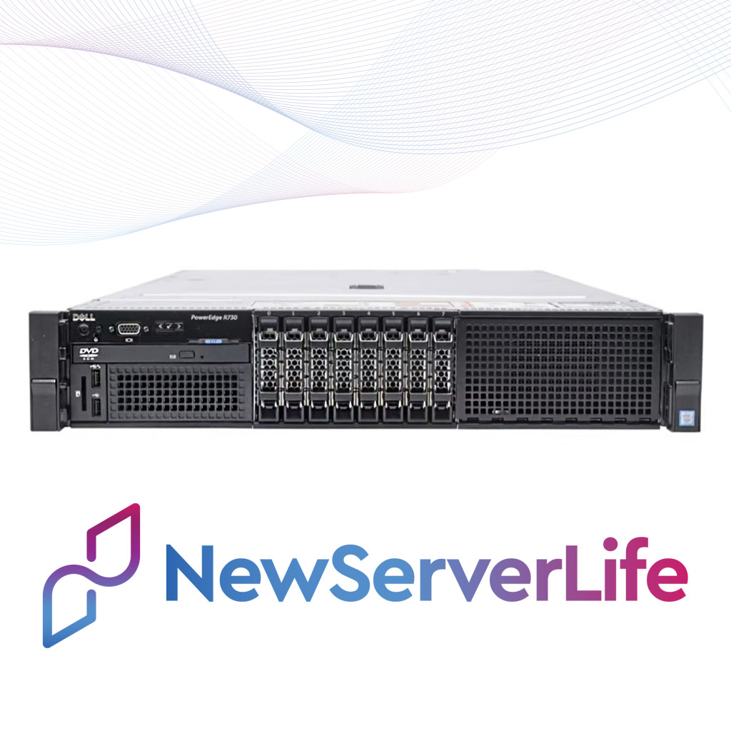 DELL PowerEdge R730 2x E5-2697v3 2.6GHz =28 Cores 128GB H730 8x 1.2TB SAS 4xRJ45