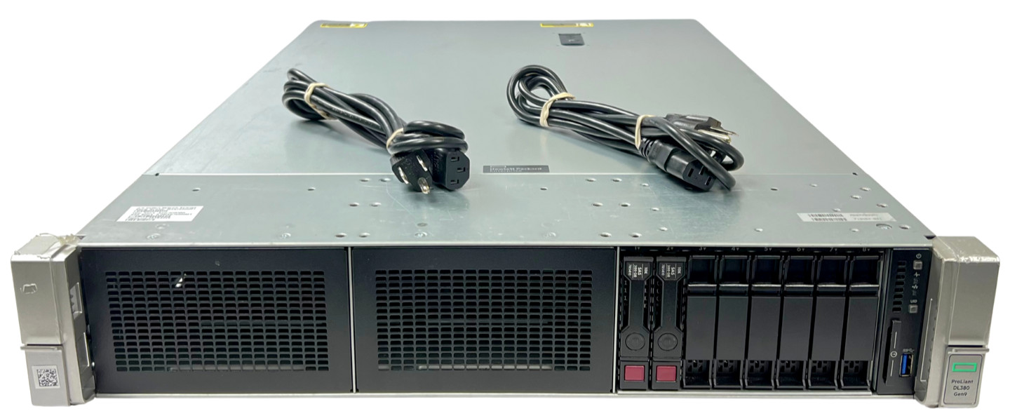 HP Proliant DL380 G9 – 2x E5-2690 v4 2.6Ghz =28C, P440ar, 2x 300gb, 2x 800w PSU