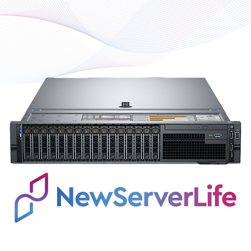 DELL R740 16SFF Server 2x Gold 6136 3.0GHz =24 Cores 64GB H730p 4xRJ45