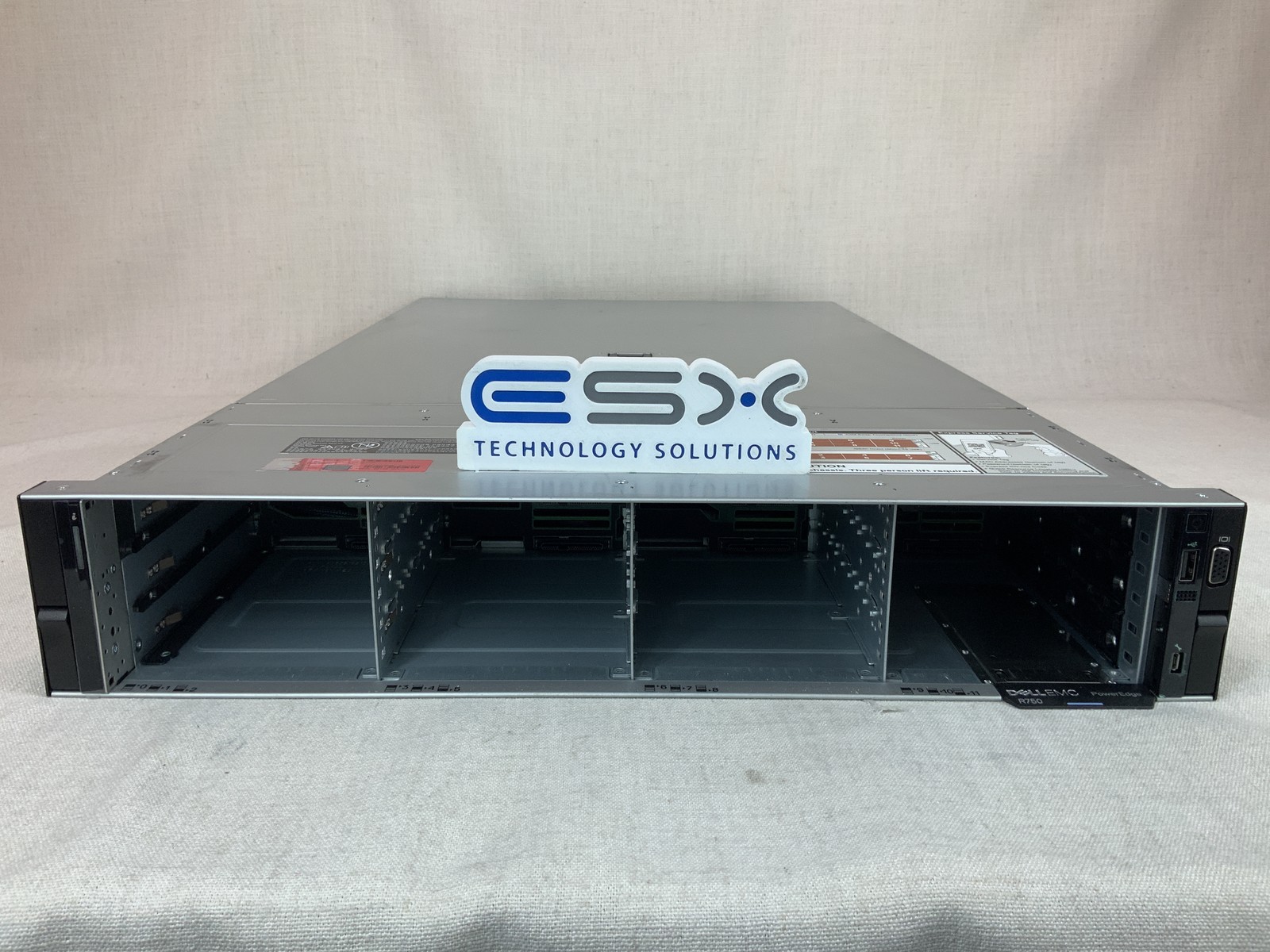 Dell PowerEdge R750 12x 3.5″ 2U CTO Server – 2x Heatsink, 2x 1400W, iDRAC