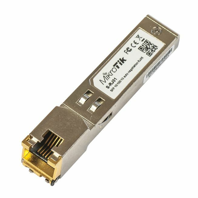 Mikrotik S-RJ01 compatible 1Gigabit SFP RJ45 SFP copper 10/100/1000M data rate