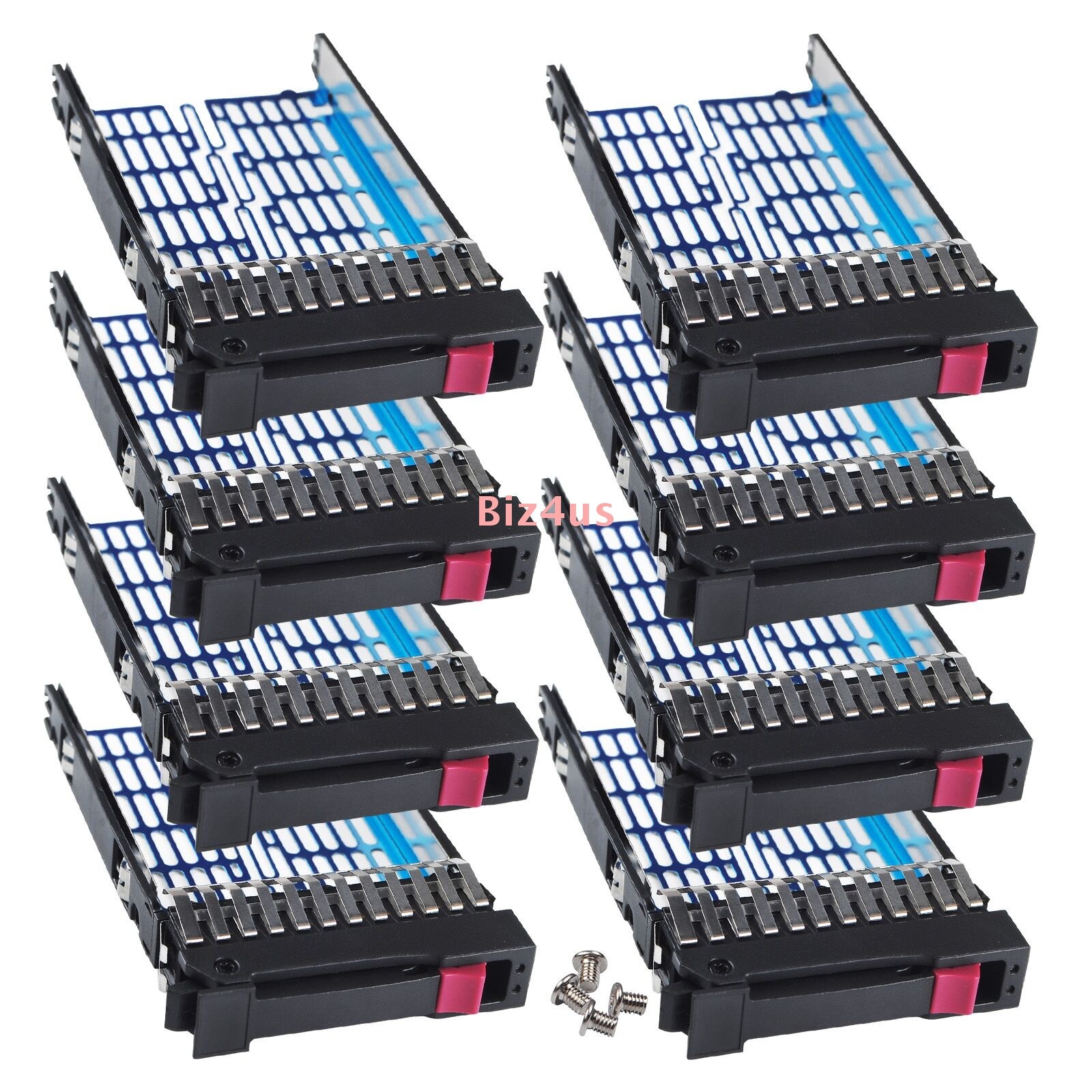 8x 2.5″ SAS SATA Caddy Tray Sled for HP DL580 DL380 ML350 ML570 G6 G7 378343-001