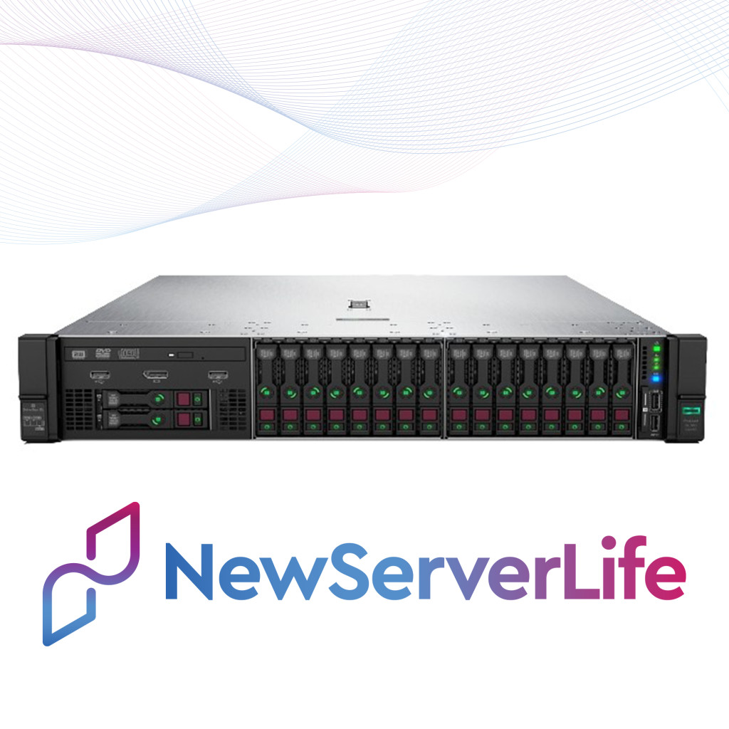 HP DL380 Gen10 16SFF 8NVME 2x Gold 6126 2.6GHz =24 Cores 128GB P408i-a 4xRJ45