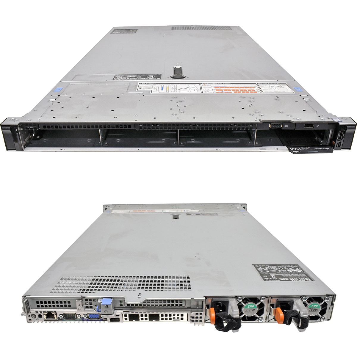 Dell Poweredge R640 no CPU no RAM PC4 2x Heatsink SATA 4x 3.5 Bay + 2x 2.5 Bay