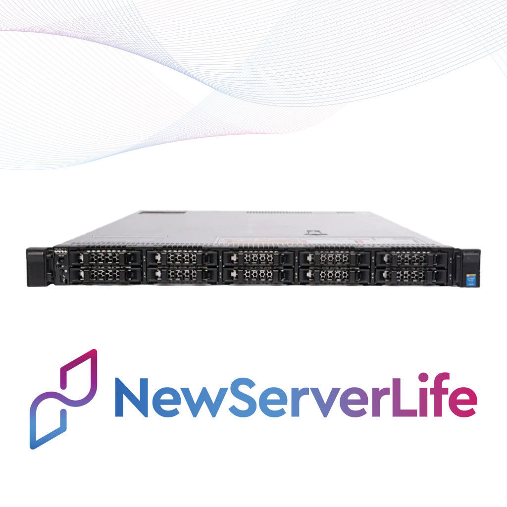 DELL PowerEdge R630 10 Bay SFF 2x E5-2620v3 2.4GHz =12 Cores 64GB H730 4xRJ45