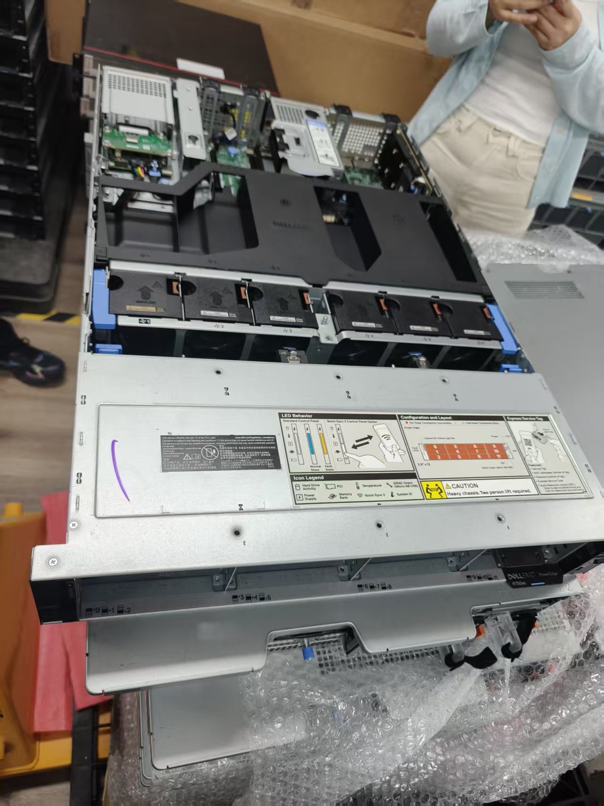 Dell PowerEdge R750XS Server 12X3.5″ With 2x 800W PSU H755 Raid Card