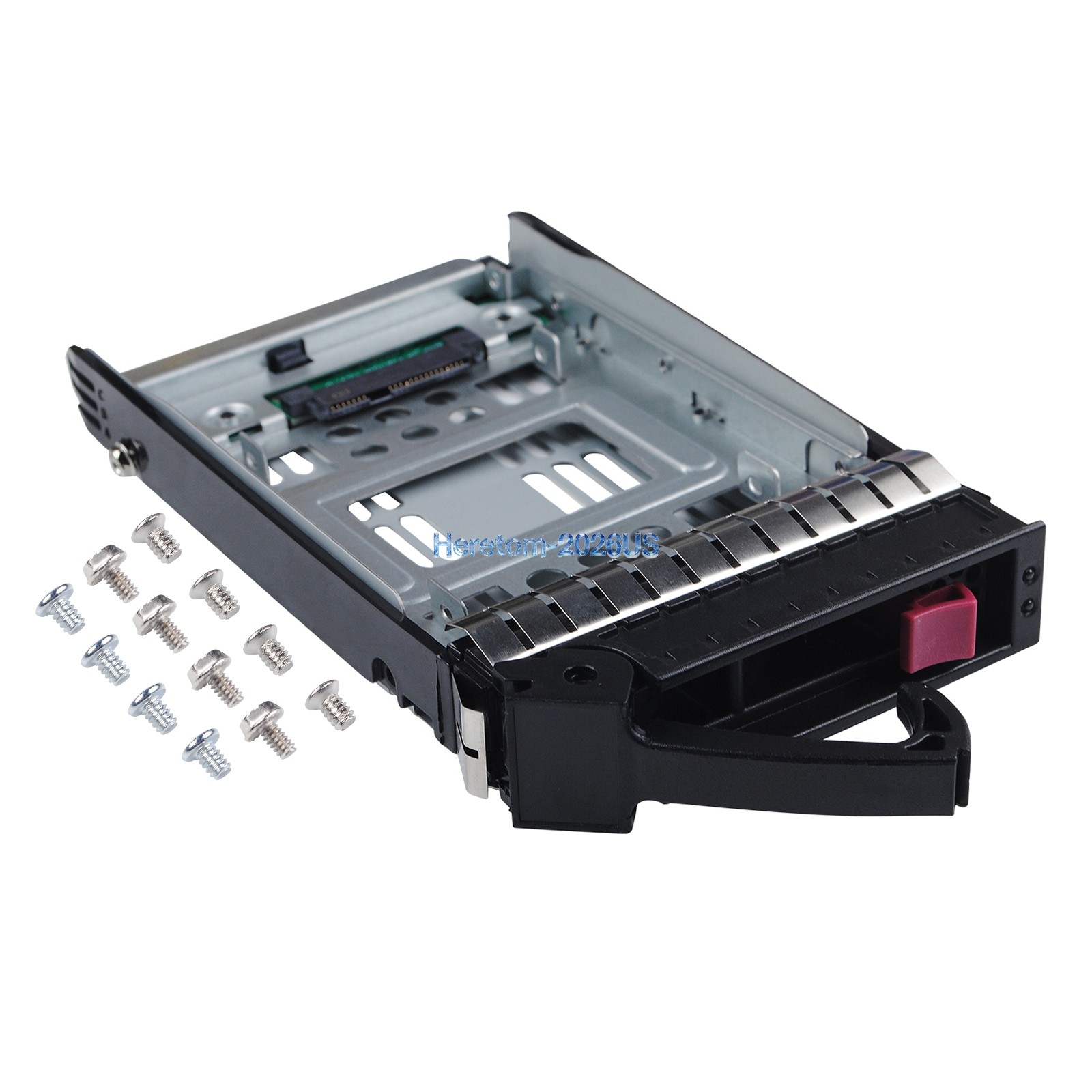 373211-001 3.5″ LFF HDD Tray + 654540 2.5 SSD Adapter Fr HP DL380 ML350 G5 G6 G7