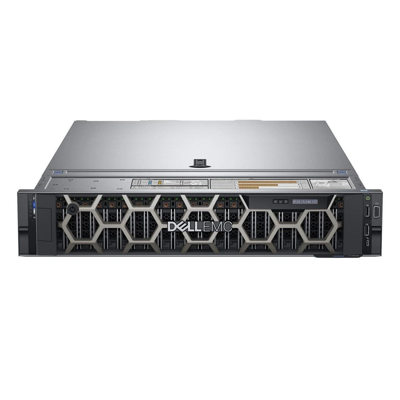 Dell R740xd 24Bay 12NVMe Server 2x Gold 6254 3.1Ghz 36-Core, 128GB, Rails, H740P