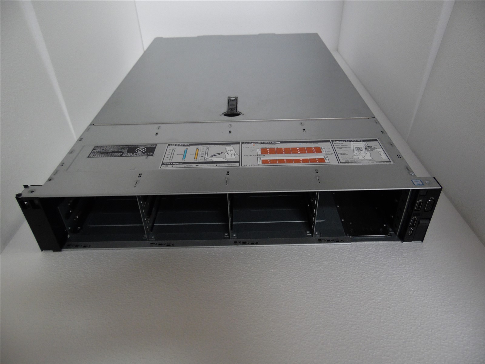 DELL EMC POWEREDGE SERVER R740xd 24 TO 12 BAY CONVERSION CHASSIS KIT J0T3G R27KK