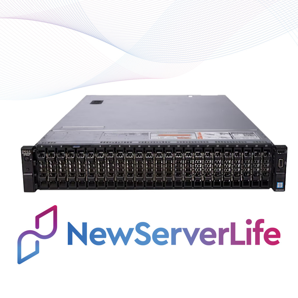 DELL PowerEdge R730XD Server 2x E5-2690v3 2.6GHz =24 Cores 64GB H730 4xRJ45