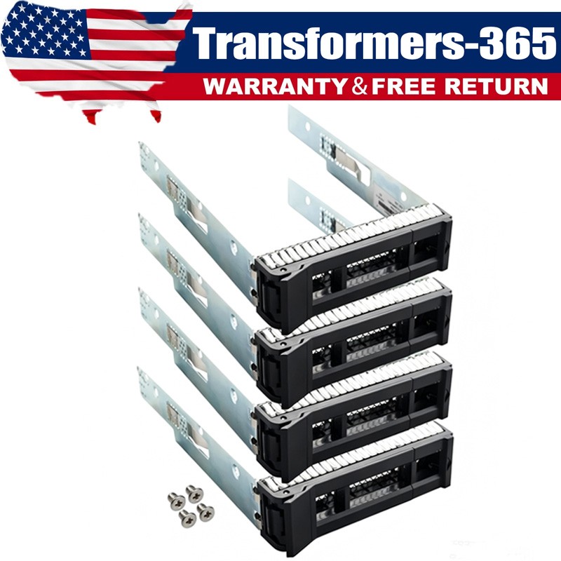 4 For Lenovo ThinkSystem SR650 SR550 SR570 SR590 3.5″ SAS Tray Caddy SM17A06251