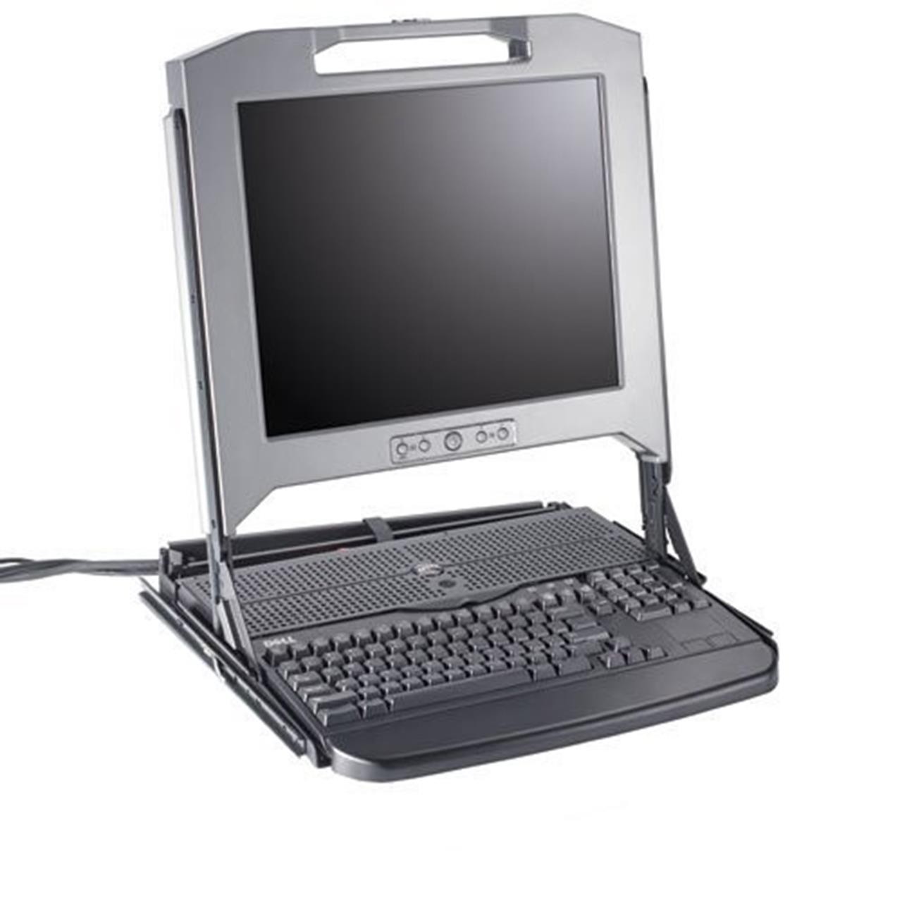 Dell 033M77 17-inch LCD Rackmount KMM (Keyboard, Monitor, Mouse) Server Console