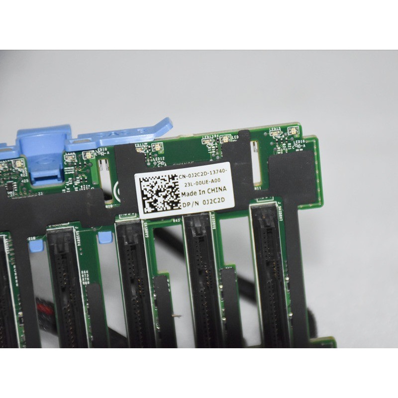 0J2C2D Dell PowerEdge R720 R820 8-Bay 2.5” SAS Server Hard Drive Backplane