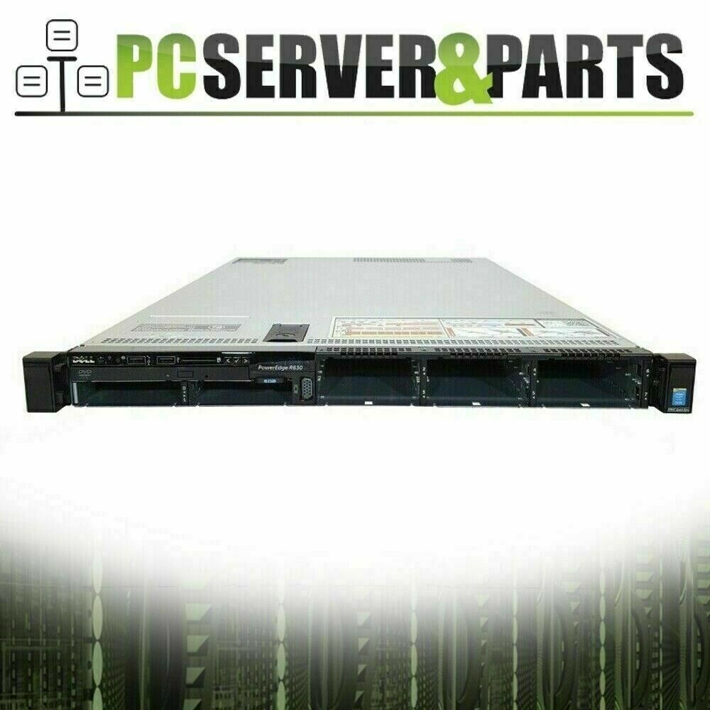 Dell PowerEdge R630 Server | 2x E5-2660V3 2.6GHz = 20 Cores | 64GB RAM | 8x Tray