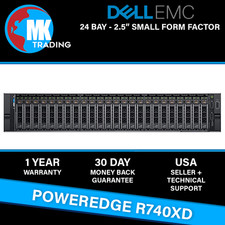 Dell PowerEdge R740XD 24B SFF 2U Server -V3- Choose CPUs/RAM/Drives – Wholesale