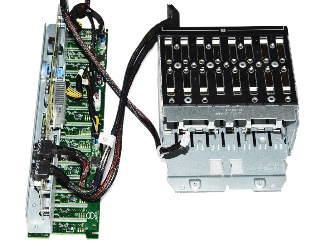 16 BAY HDD BACKPLANE  CAGE SFF UPGRADE DELL POWEREDGE R720 8 BAY SFF SERVER
