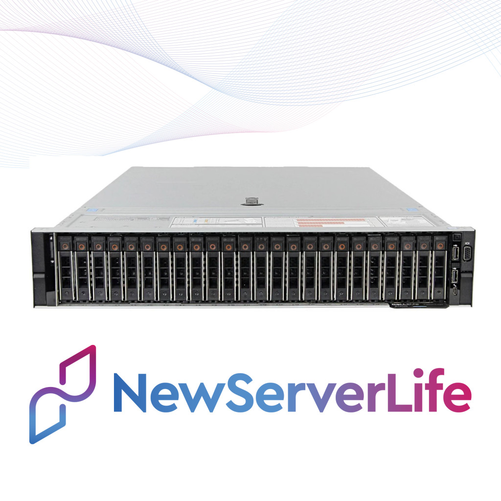 DELL R740xd 24SFF Server 2x Gold 6136 3.0GHz =24 Cores 256GB H730p 4xRJ45