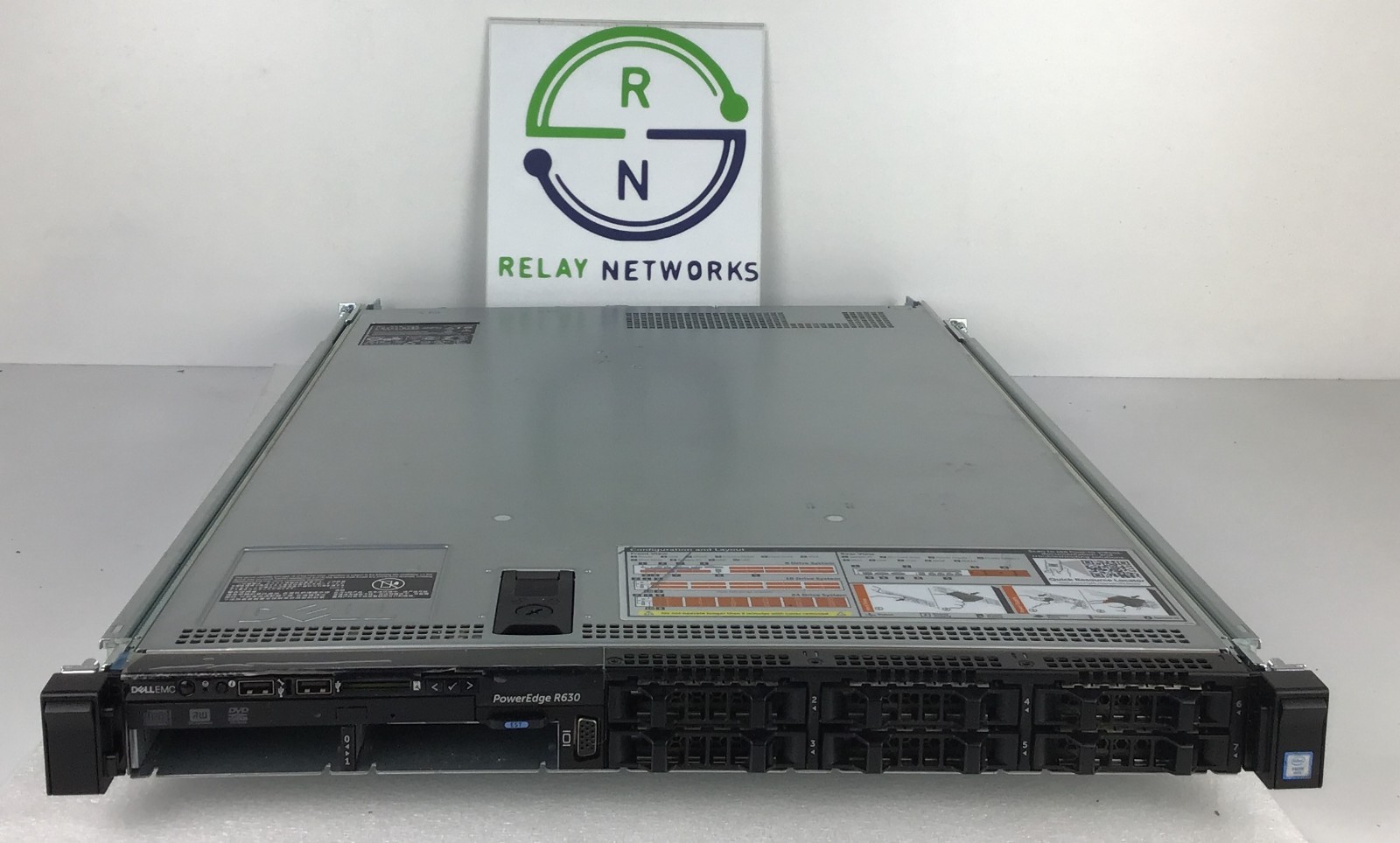 Dell PowerEdge R630 2x XEON E5-2687W V3 3.1 Ghz 96GB DDR4 Ram Rail Kit NO DRIVES