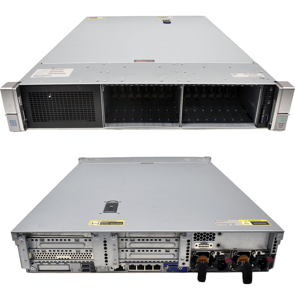 HP ProLiant DL380 Gen9 2U no CPU no RAM no HDD 2x HS 16Bay 2.5″ P440ar+H240 12Gb