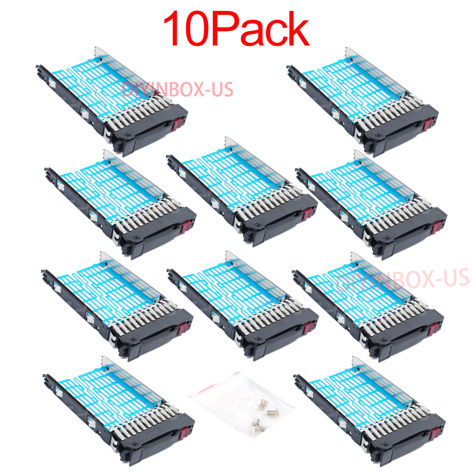 HP 2.5″ 378343-001 SFF SATA SAS Drive Tray Caddy DL380 G6 BL460c ML350 G6 ML570