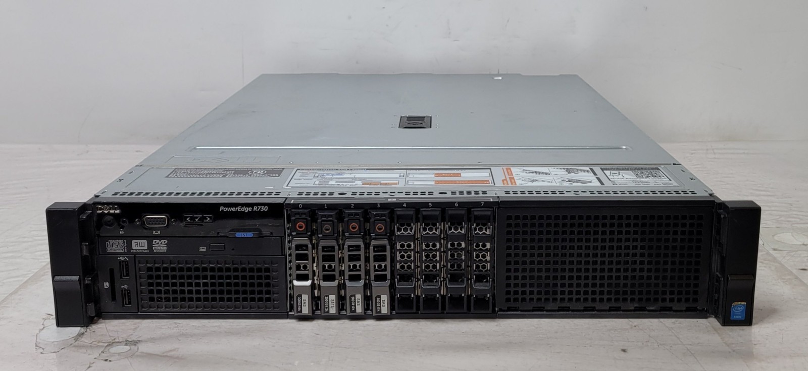 Dell EMC PowerEdge R730 Dual Xeon E5-2680 v3 @2.50GHz 128GB RAM No HDD H730P