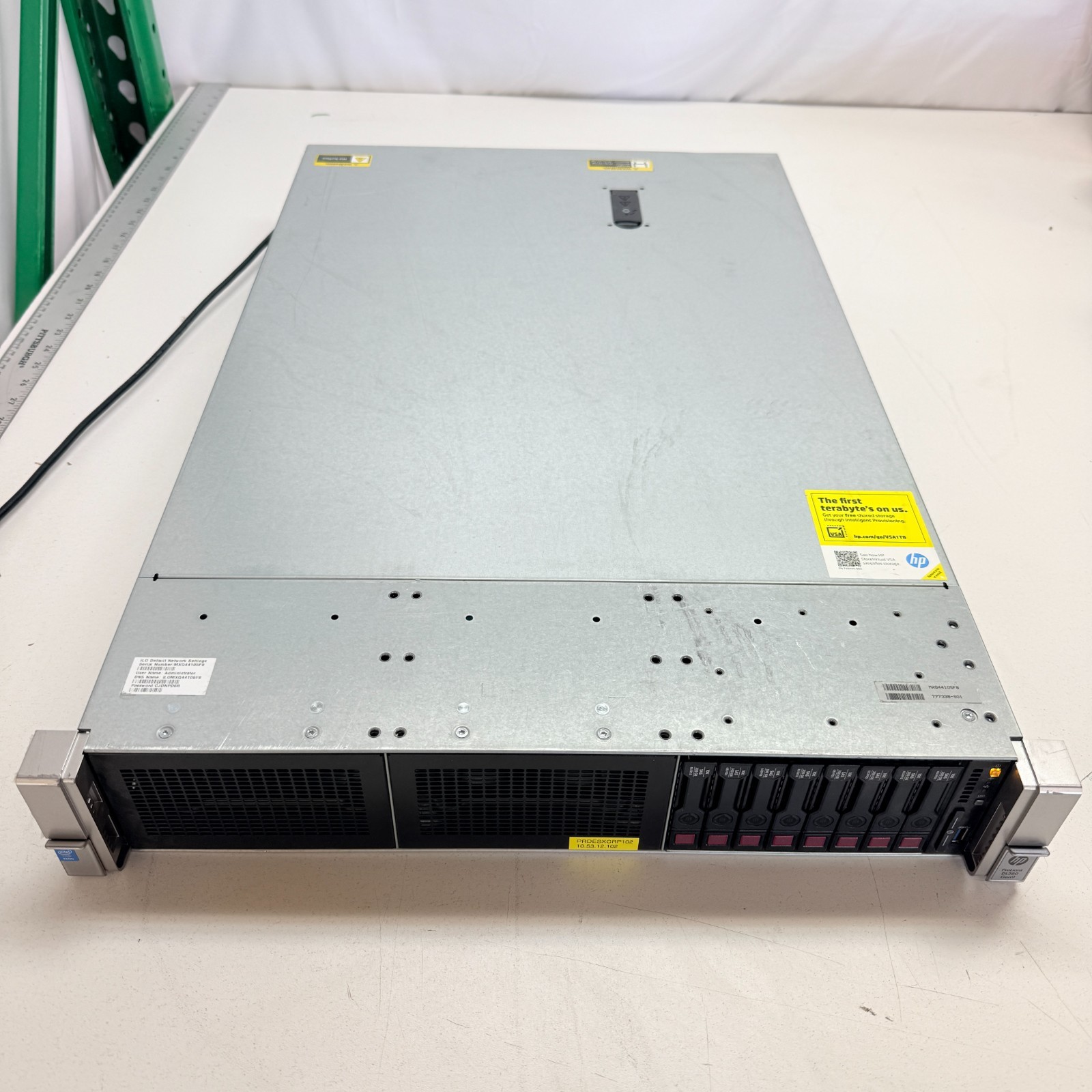HP ProLiant DL380 Gen9 Barebone Server No RAM/CPU/Storage Included Tested