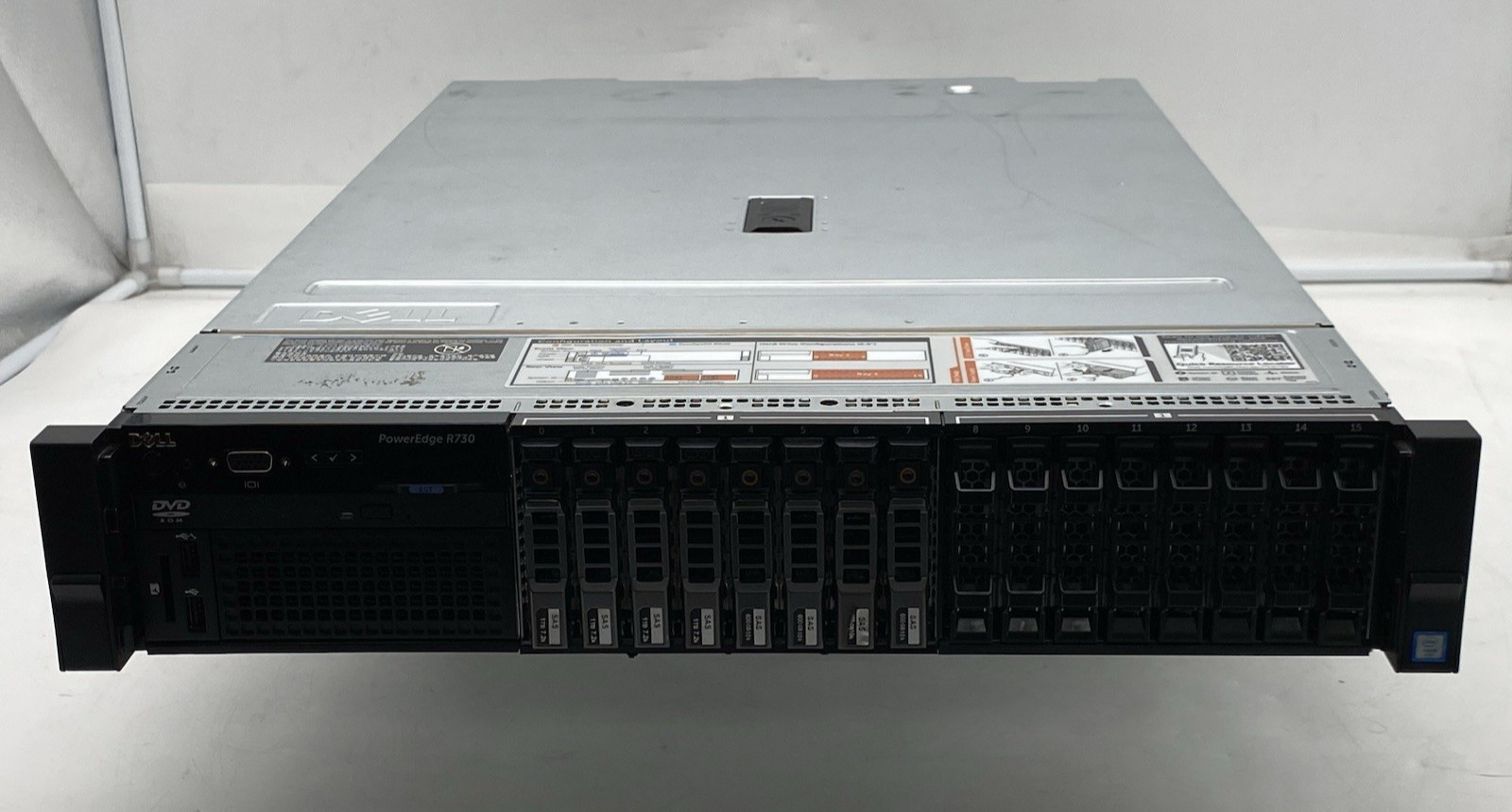 Dell PowerEdge R730 2x Xeon E5-2630v3 2.40GHz 32GB RAM 6.4TB Storage H730P