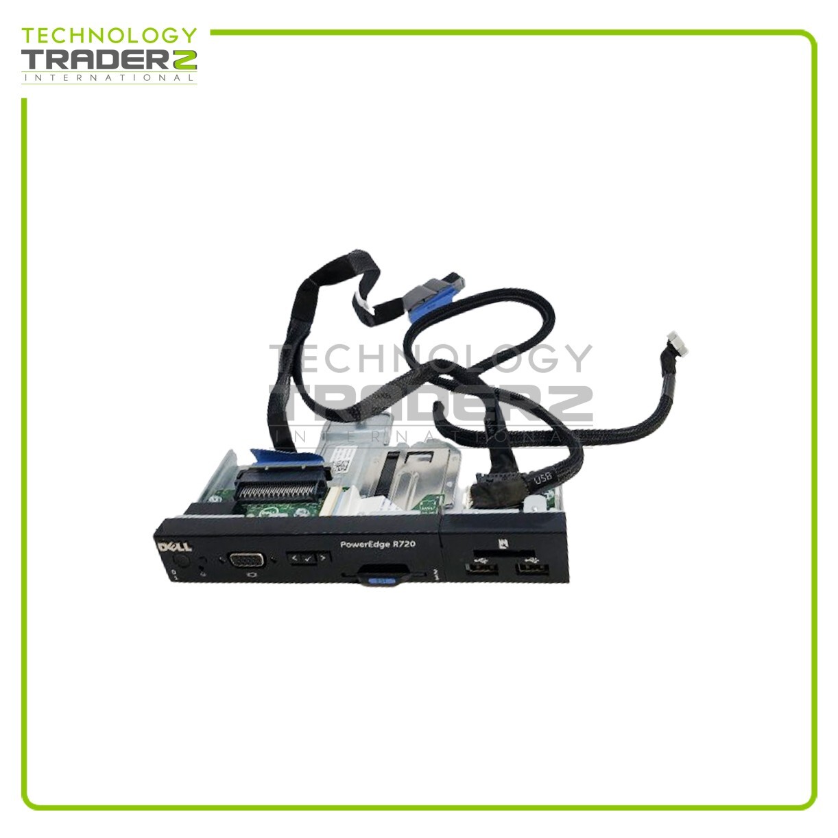 X1H10 Dell PowerEdge R720 Front Control Panel Board 0X1H10 W/ 1x 0K5RJY 1x0T507V