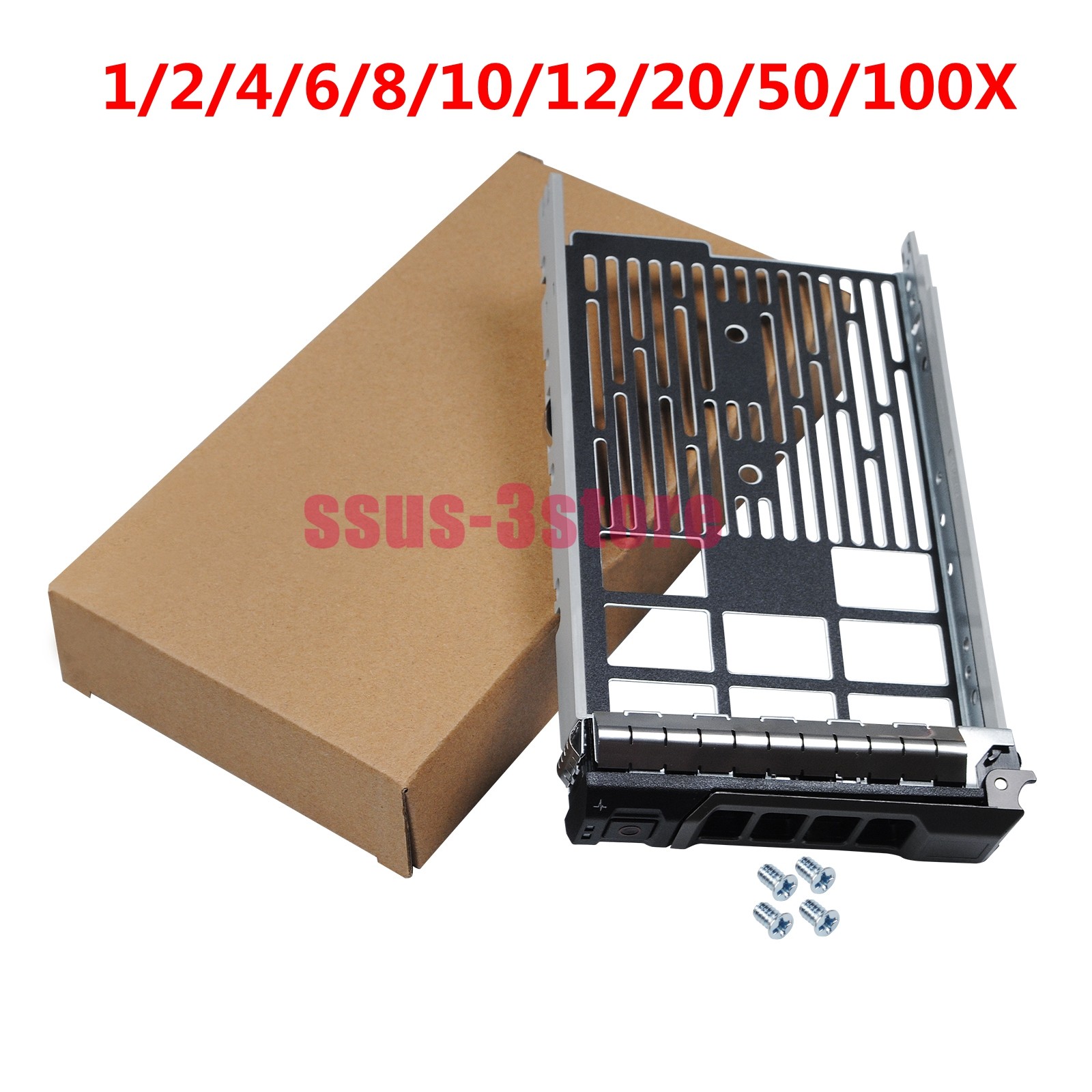 Dell 3.5″ Drive Tray Caddy R330 R430 R530 R630 R730 R730XD R720 R720XD R710 T710