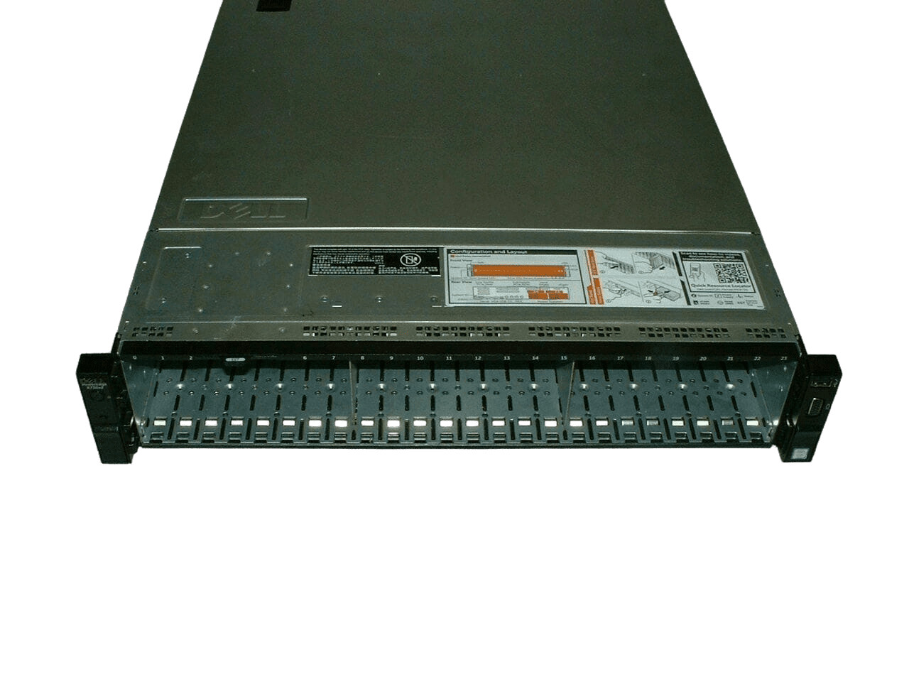Dell Poweredge R730xd 24SFF + 2SFF  2x E5-2680 v3 2.5ghz  64gb  H730  2x 750w